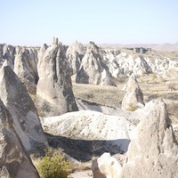 Photo de Turquie - Lunaire Uçhisar en Cappadoce